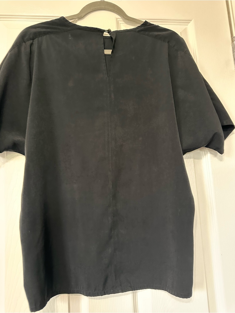Tilly's Black Short Sleeve Top with Branded Neck Tag